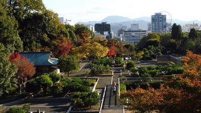 Matsuyama castle gardens